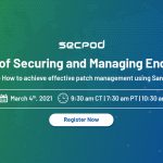 Chapter 2: How to achieve effective patch management using SanerNow?