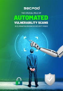 SecPod Ebook - The Crucial Role of Automated Vulnerability Scans in Eliminating Business Security Risks