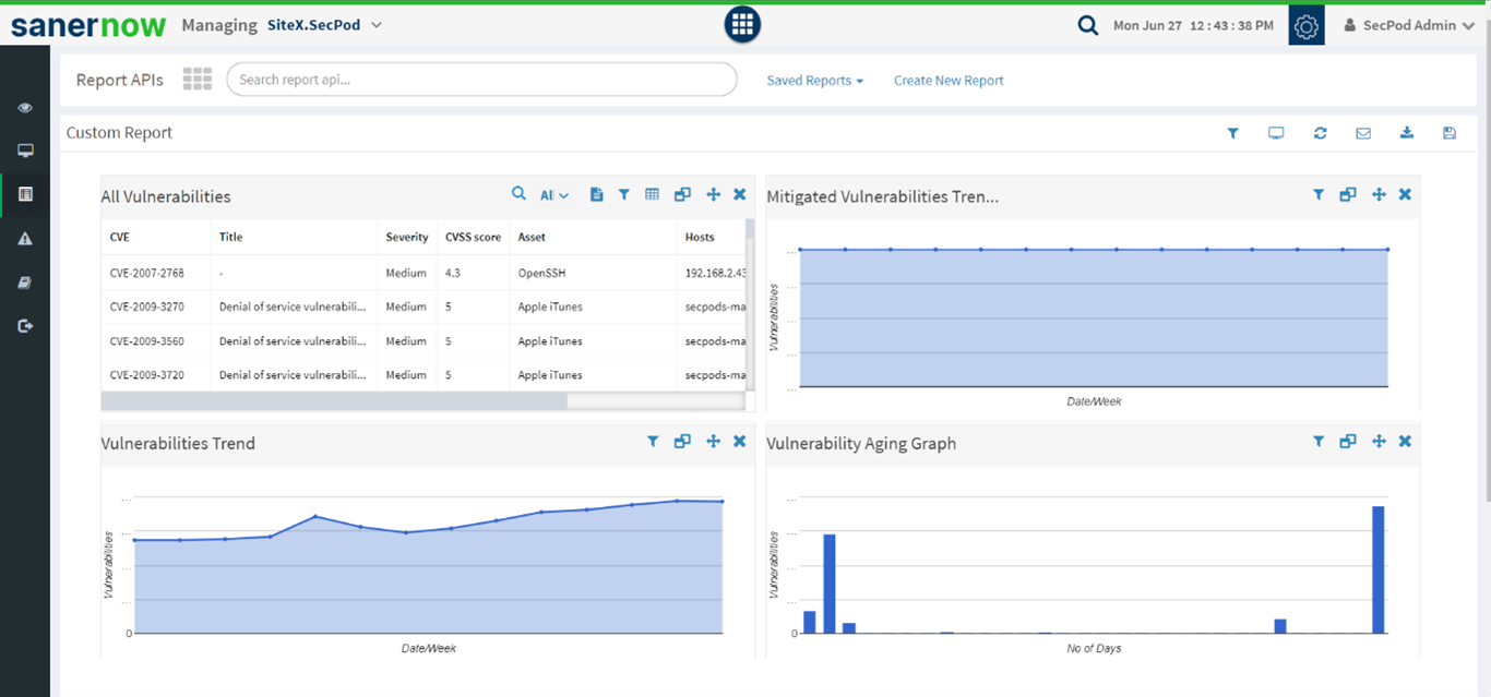 what is vulnerability management lifecycle? -Reports