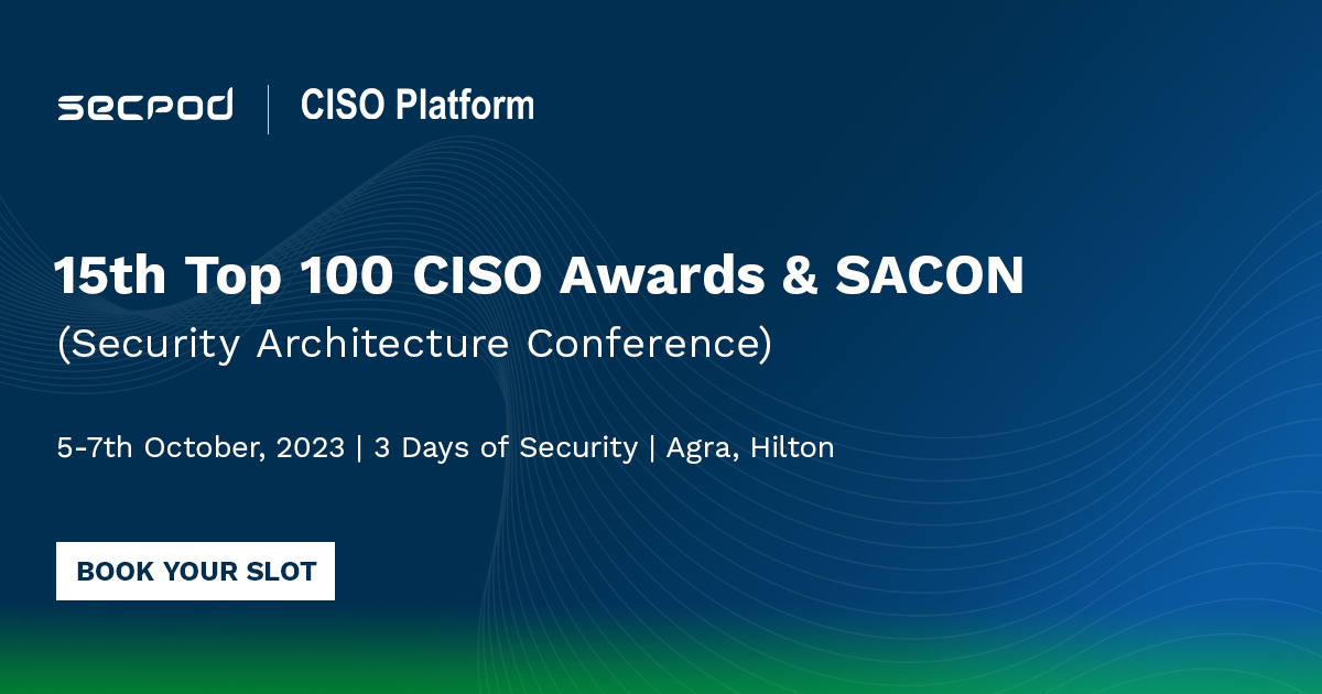 15th top 100 CISO awards