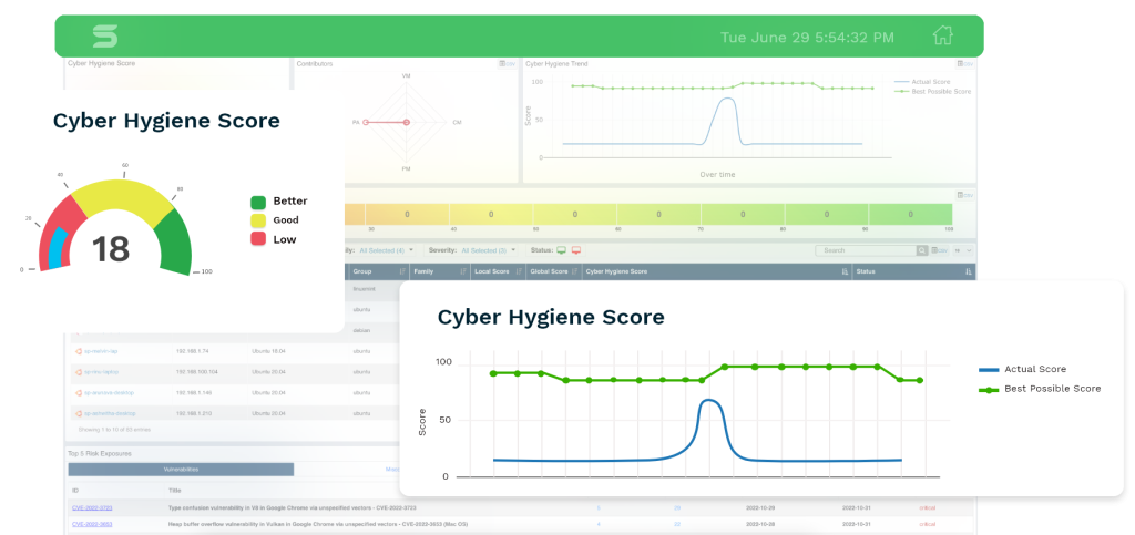 SanerNow Cyber Hygiene Score