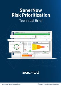 SanerNow Risk Prioritization Technical Brief