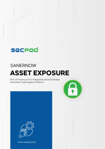 Asset exposure Datasheet cover