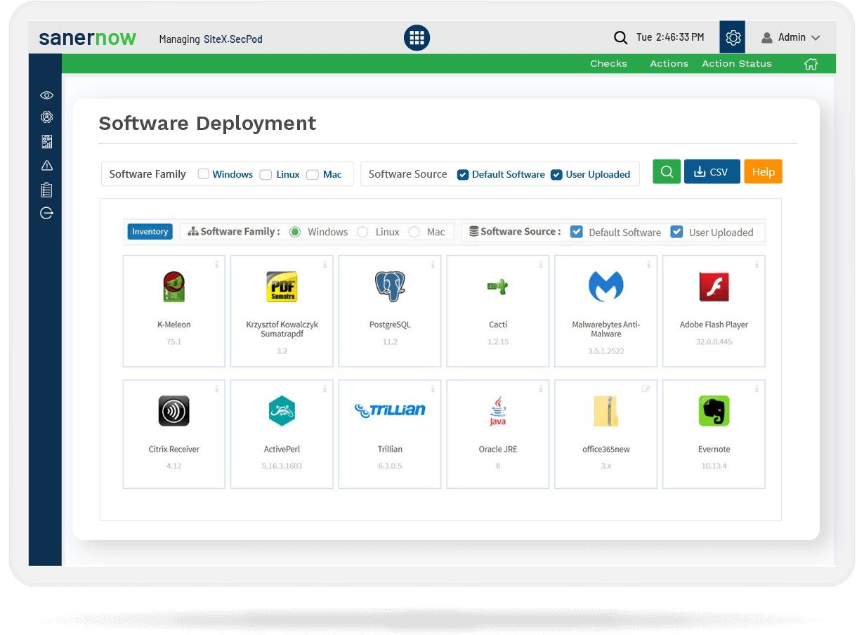 Software Deployment Tool SecPod